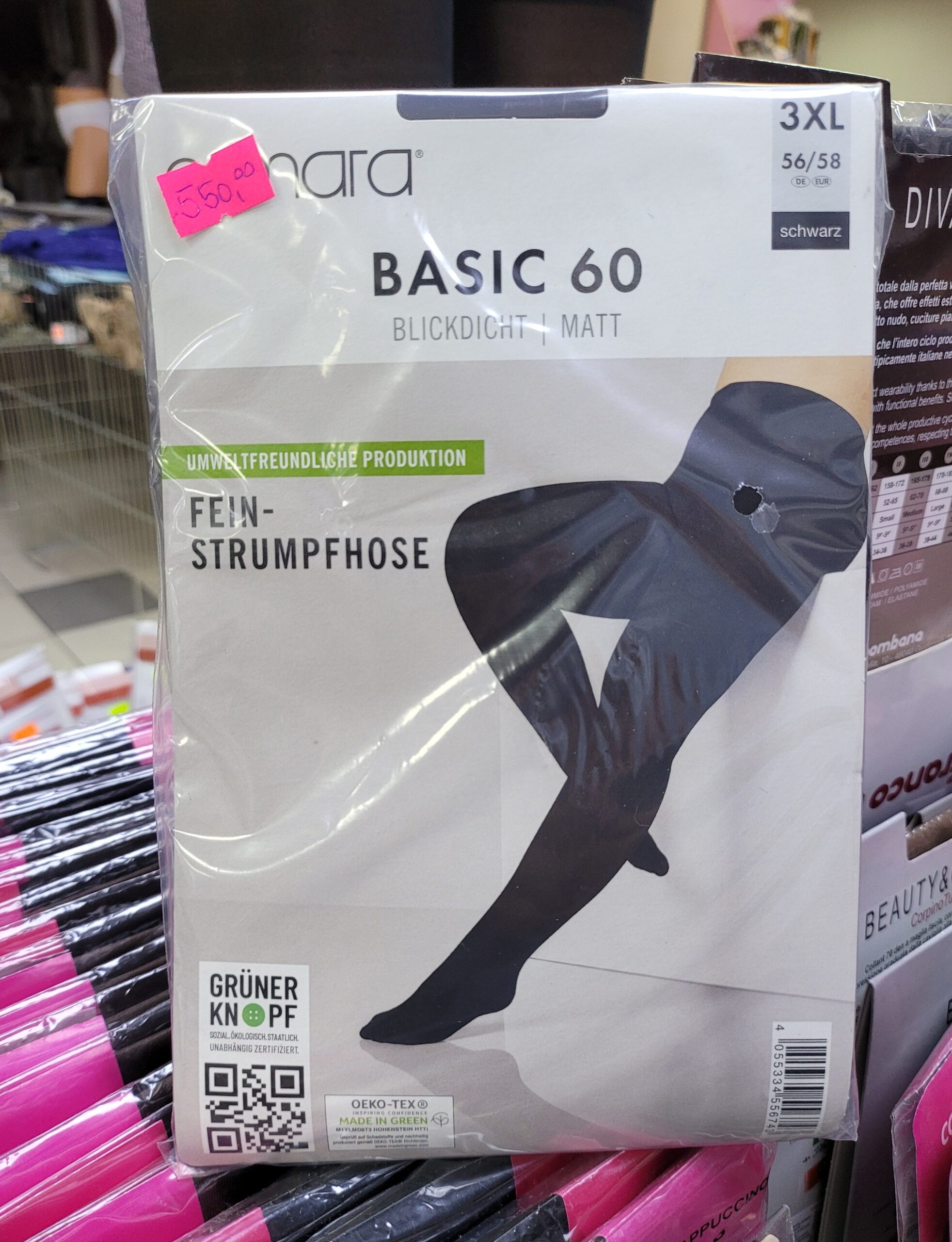 Crne grilonke 60 den-a, 3XL odgovara za konfekcijski 56 1 Crne grilonke 60 den-a, 3XL odgovara za konfekcijski 56