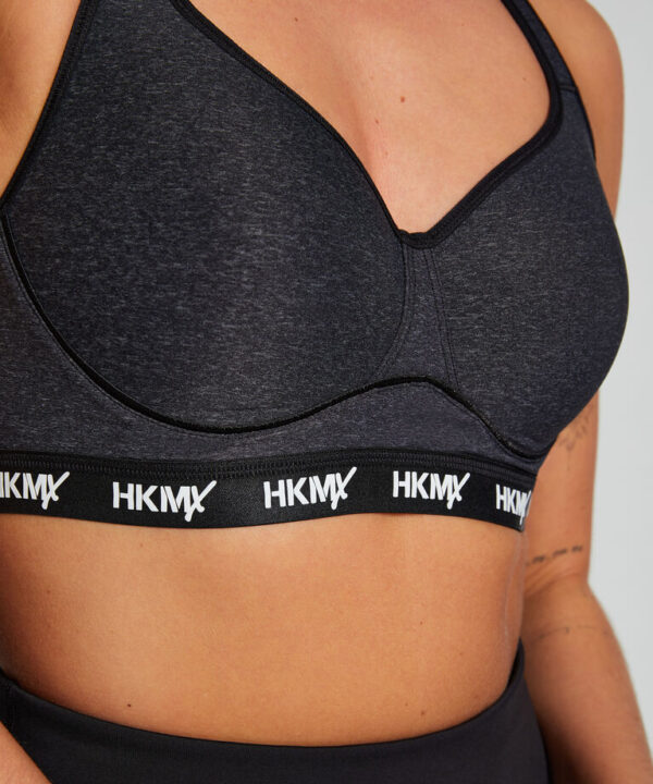 Hunkemöller sportski grudnjak sivi, model 06Q319 - Image 7