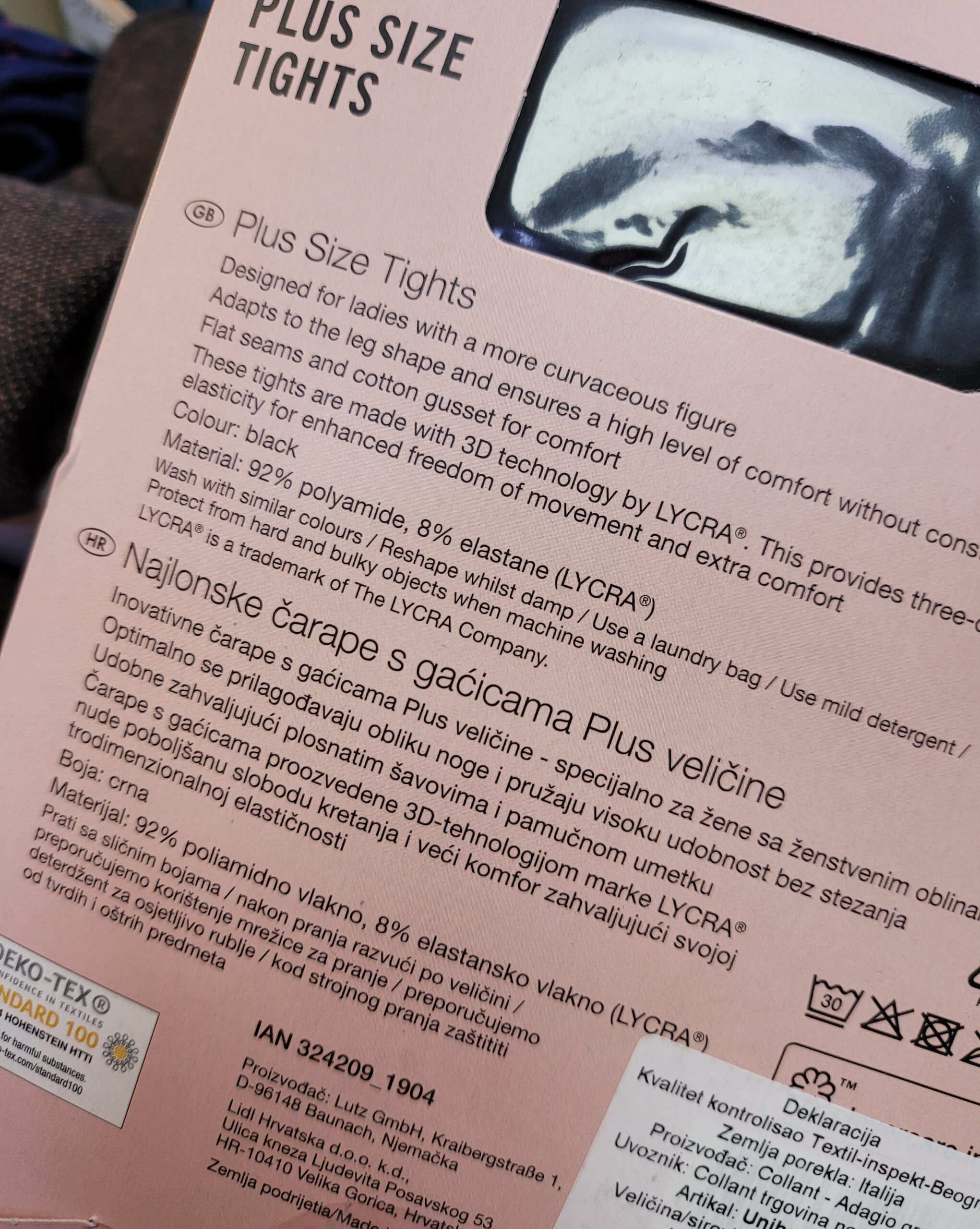 Crne grilonke 60 den-a, 3XL odgovara za konfekcijski 56 5 Crne grilonke 60 den-a, 3XL odgovara za konfekcijski 56 - Slika 5