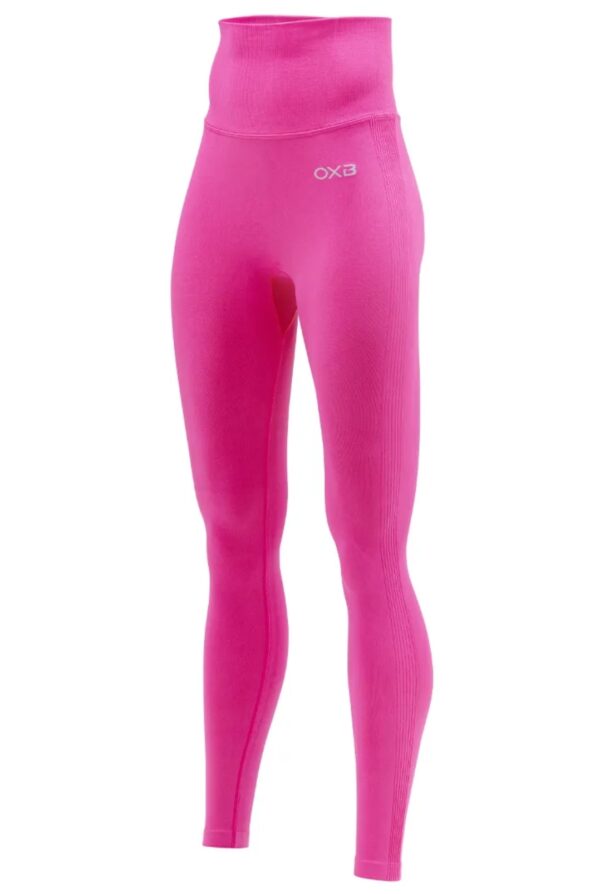 Push up helanke od microfibera OXYBURN u pink boji - Slika 2