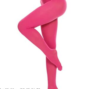 Glatke punije pamucne hulahopke, bez rada u pink boji