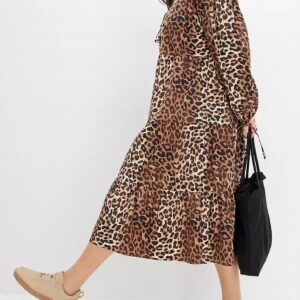 Bonprix oversize pamucna haljina u animal printu, model 970613
